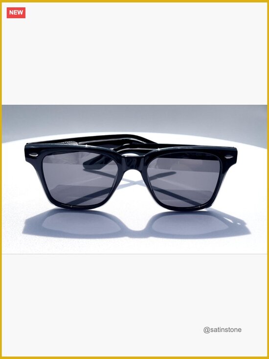 Square Polarized Sunglasses UV400 Acetate Retro Trendy Unisex